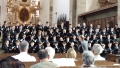Stadtsingechor zu Halle bei einer Motette im Dom zu Merseburg