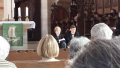 Stadtsingechor zu Halle bei einer Motette im Dom zu Merseburg