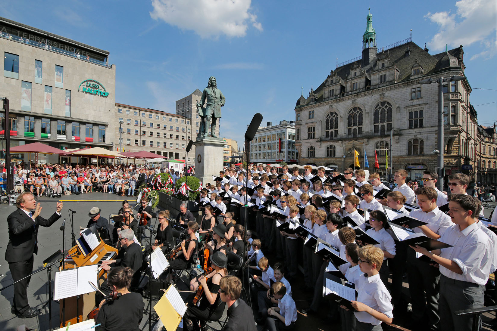 Der Stadtsingechor bei den HändelFestspielen Halle 2019 Förderverein